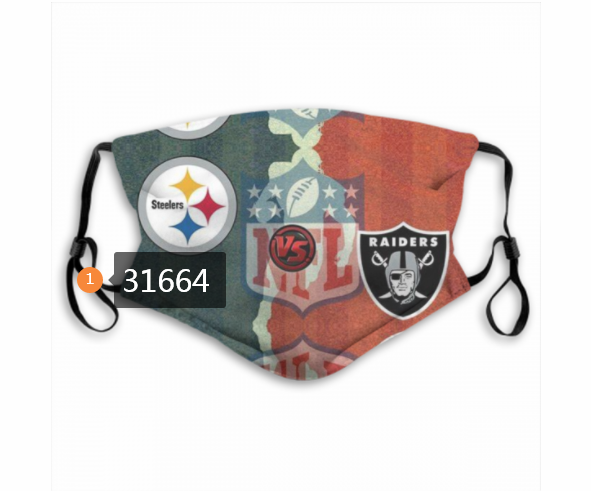 2020 NFL Pittsburgh Steelers 26055 Dust mask with filter->los angeles lakers->NBA Jersey